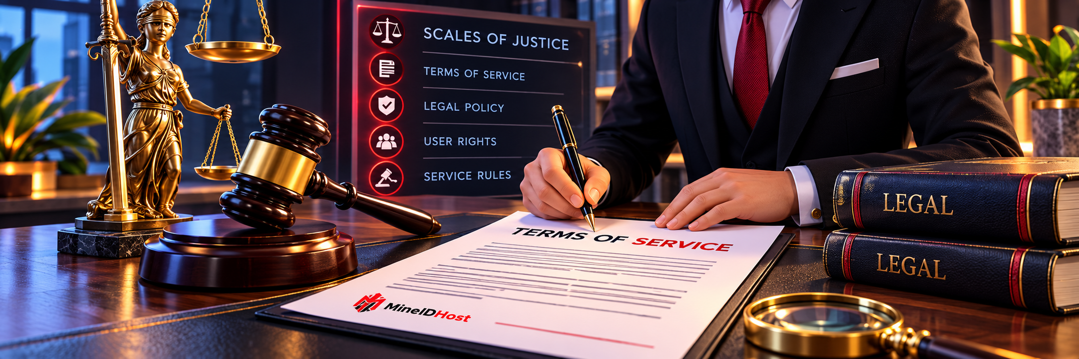 MineIDHost Terms of Service